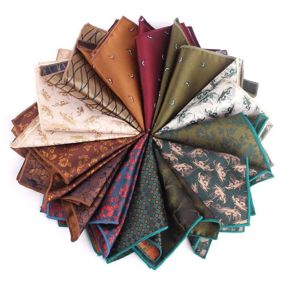 Mens pocket square flower handle a soft and durable handle towel used for formal wedding gifts W240921
