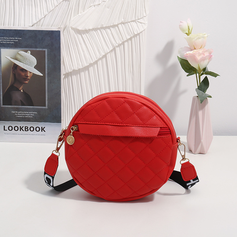 Retro small round bag 2024 women wallet purse fashion versatile shoulder bag classic embroidered shoulder crossbody bags CSD2409216