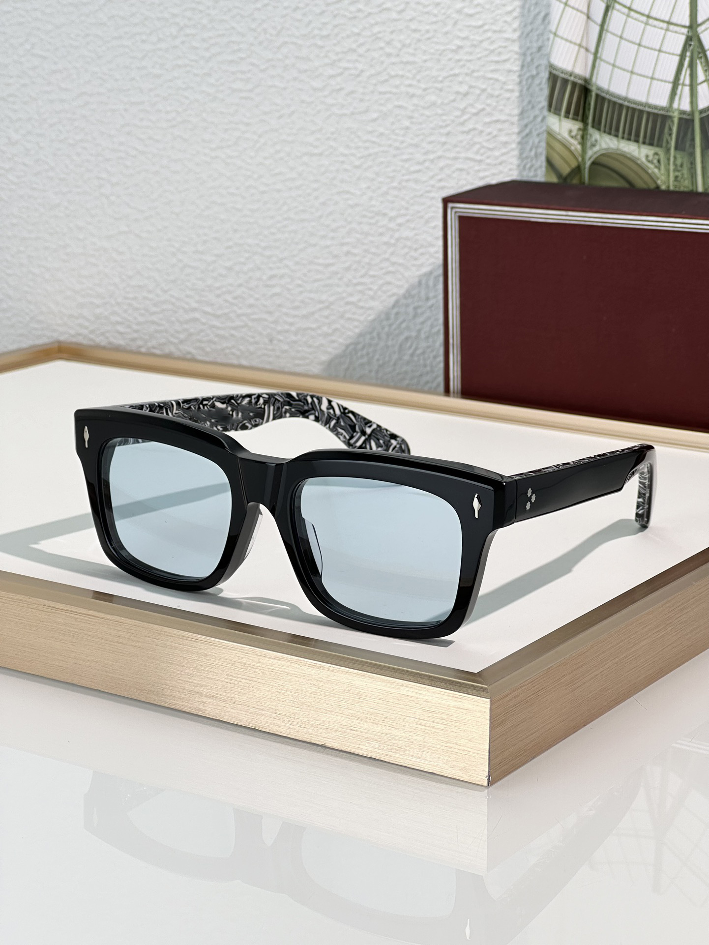 Hot Sales Designer Jaq Sunglasses Sunglasses Brand Luxury Jaquemussunglasses Men Women Famous Rectangle Style Uv400 Protective Jaque Marie Mage Sunglass 180
