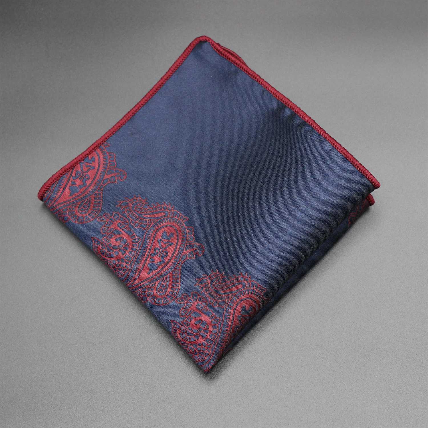 Luxury Brand Newest style Silk Hanky Man Floral Gray Fit Business lovers day Pocket Square HandkerchiefsX240921
