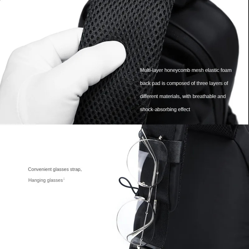 Golf Mens Luggage Single Shoulder Cross Body Bag Casual Oxford Cloth Large Capacity Fashion Edition Small Backpack 240919