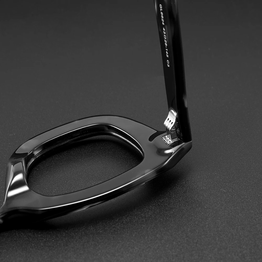 Handmade Vintage Acetate Glasses Frame For Men Retro Eyeglasses Frame Women Eyewear Myopia Prescription 240914