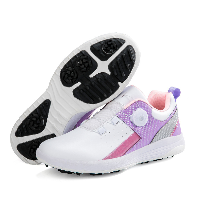 ddmytiger A1069 Straight Golf Sneakers Casual Women's Fixed Nail Through Balloon Children's and Men's Shoes C ddmythur