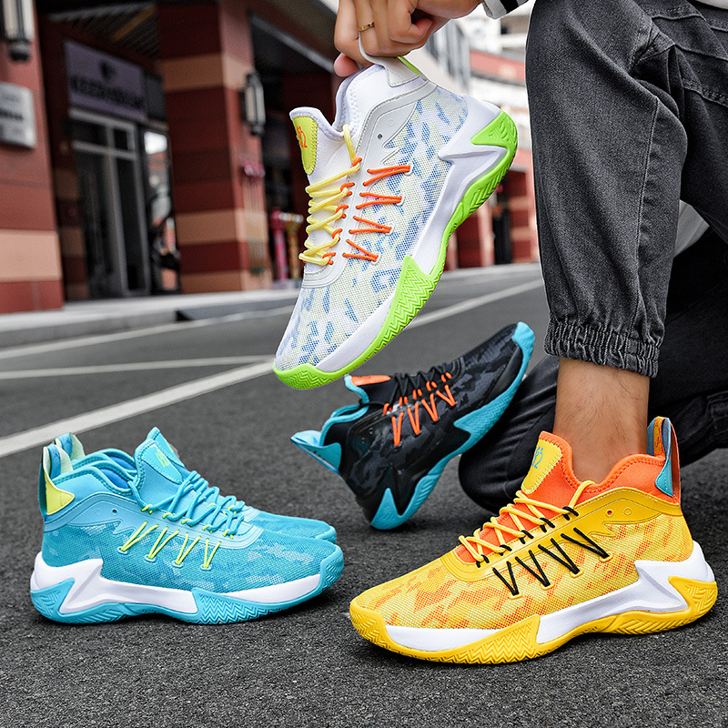 Men's Designer Basketball Shoes: Non-Slip Rubber Sole, Casual Sneakers 4 23cf3