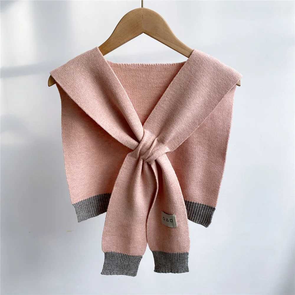 Raincoat Korean Air Conditioning Room Knitted Shawl Womens Spring and Autumn Knitted Cross Shawl Fashion Wrap Solid Shawl W240921