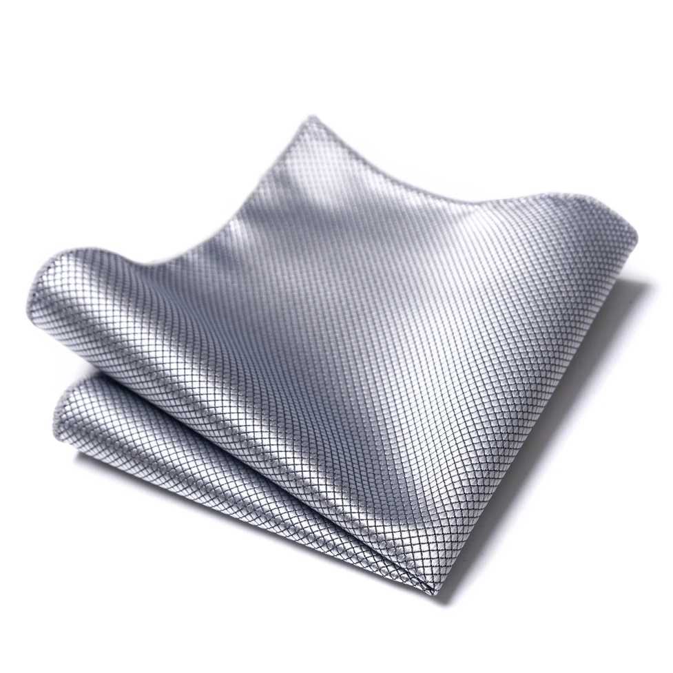 Newest style Hanky Man Floral Gray Fit Business lovers day Pocket Square Handkerchiefs Suit Accessories For MenX240921