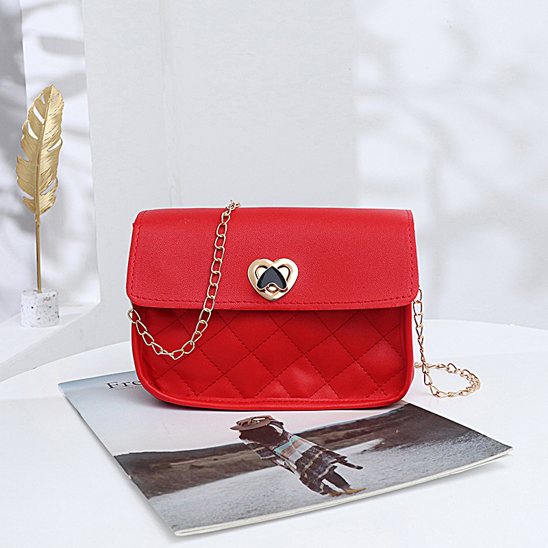 Crossbody Bag Designer Shoulder Bags Grid Patterned Bag Ladies Handbag Small Square Bags Simple Fashion Bags Love Buckle Chain Bag DPD2409212