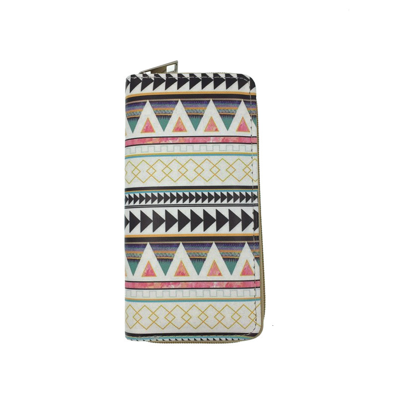 2024 New Women's Wallet Ethnic Style PU Female Student Head Zipper Bag, Zero Wallet, Identity Recognition Bag Designer Mini Wallet Free Shipping