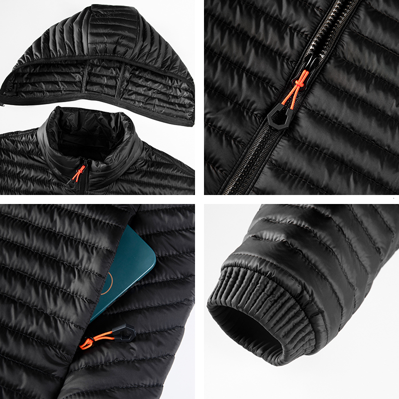 New Autumn Winter Hooded Warm Thick Waterproof Parkas Jacket Coat Men Casual Brand Outwear Detachable Hat Parka Jackets Male