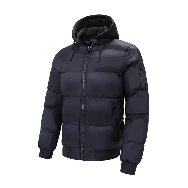 New Men Winter Warm Waterproof Wind Proof Jacket Coat Autumn Mens Hooded Casual Brand Solid Outwear Parkas Jackets Male