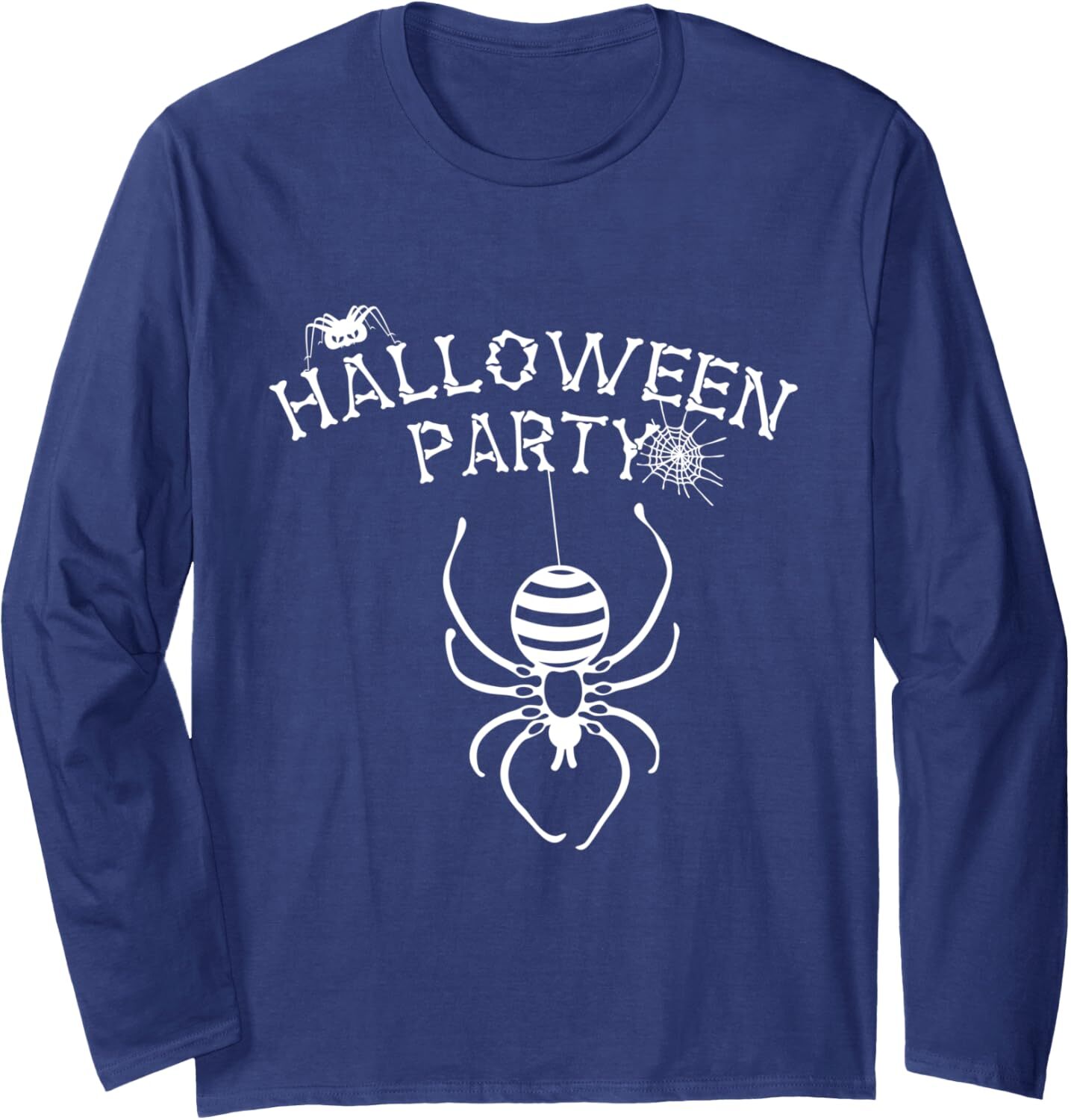 Long Sleeve Shirts for Men sweatshirt Halloween Party Spider Net Spooky Midnight Long Sleeve Tee Streetwear Casual tops clothes