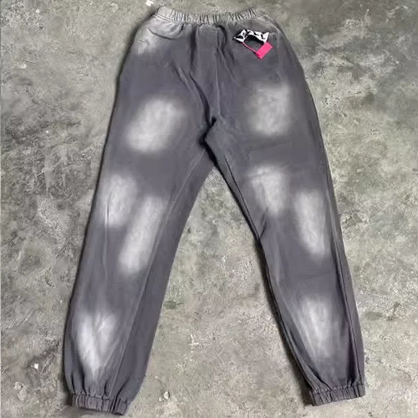 AutumnWinter RRR123 Printed Sports Pants Mens 1 Quality Slow Run Dragging RRR 123 Cotton Badge Trouser 240913