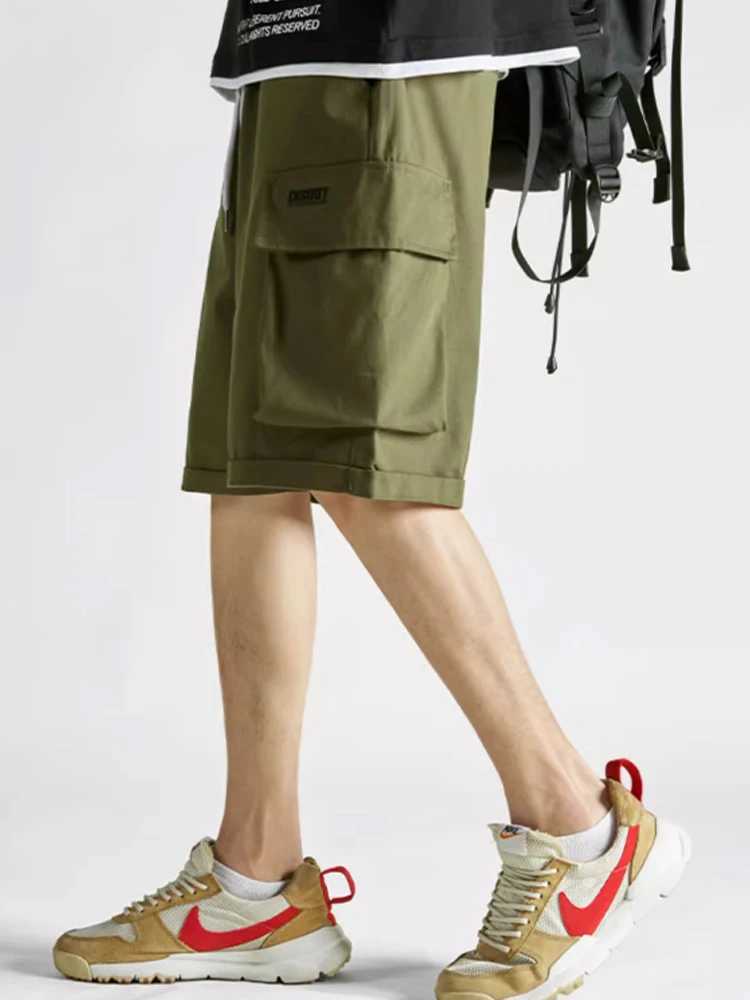 Cargo Shorts Mens fashion 2024 summer ins casual pants students trend port wind pantsX240921