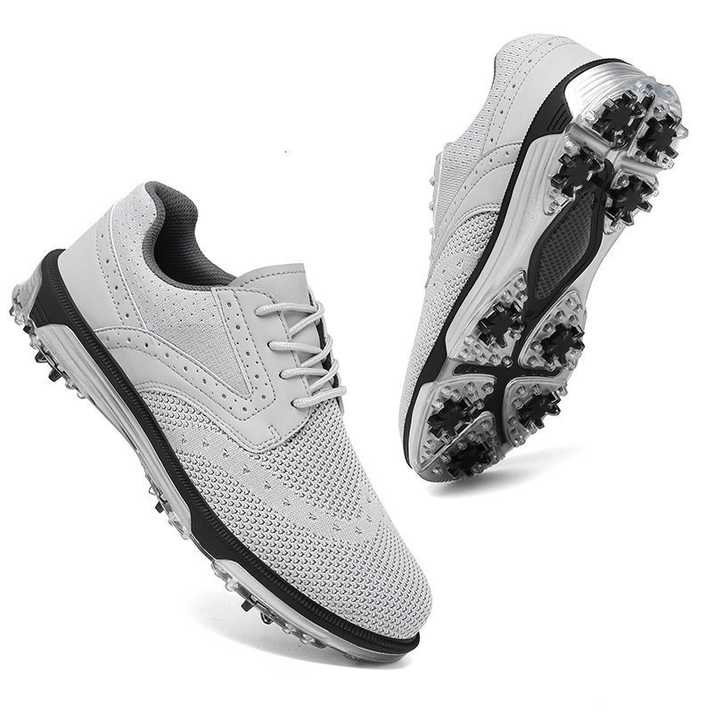 ddmytiger X Large Golf Sneakers Men and Women Breathable Broken Nails Anti slip Lace up Sports Shoes for Couples C ddmythur