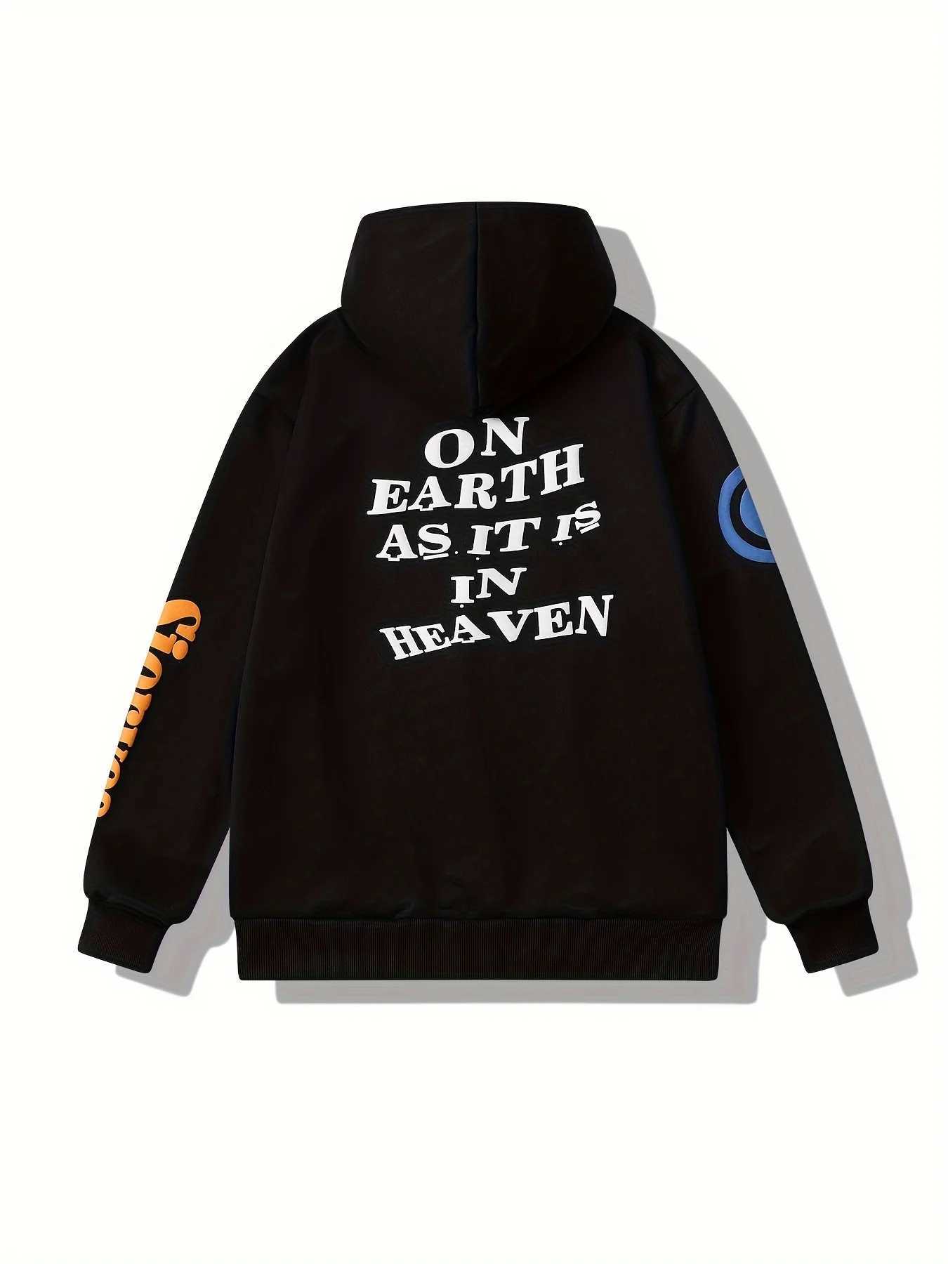 2024 mens and womens autumn hoodies with pigeon pattern and bubble letter printing long sleeved and drawstring casual hoodies W240921