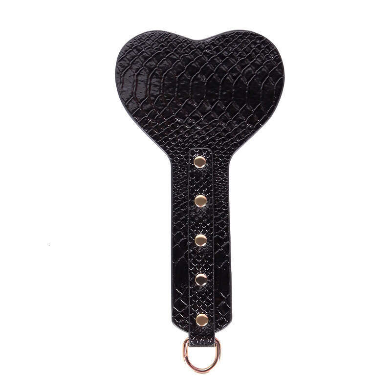 Crocodile Pattern SM Prop 7-Piece Set Couple Binding and Binding Set PU Leather Whip Handcuffs Collar SM Supplies Hair Replacement