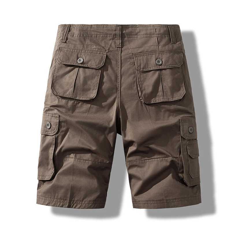 Mens Short Pants Cotton Cargo Shorts Tactical Breeches Casual Sports Man Hiking Fishing StreetwearX240921
