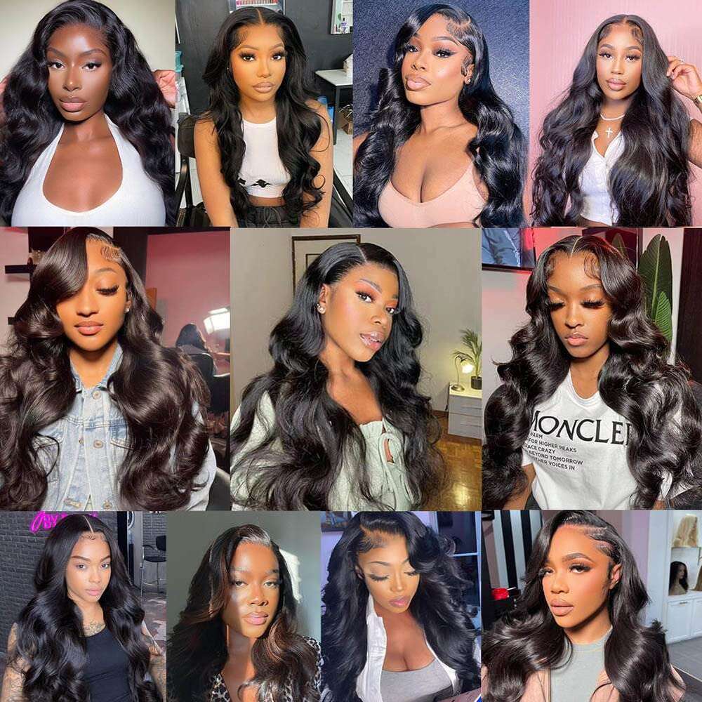 Body Wave 13x6 Hd Wigs For Women Glueless Human Lace Frontal Wig Brazilian Hair