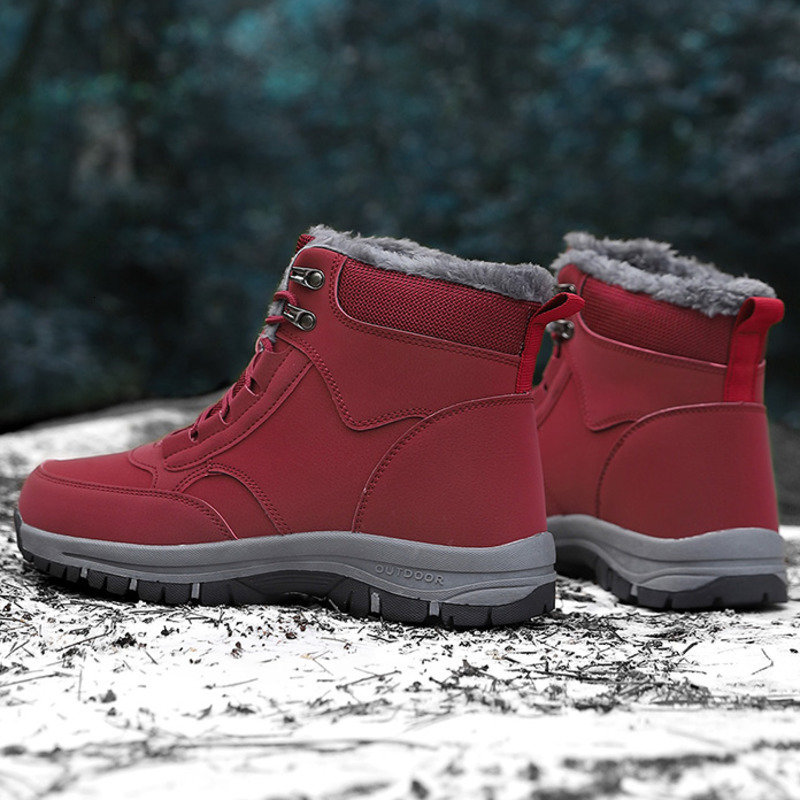 Men's Snow Women's Platform Plus Sneakers Fashion Waterproof Casual free shipping Outdoor Shoes Winter Fur Warm Ankle designer boots Big Siz