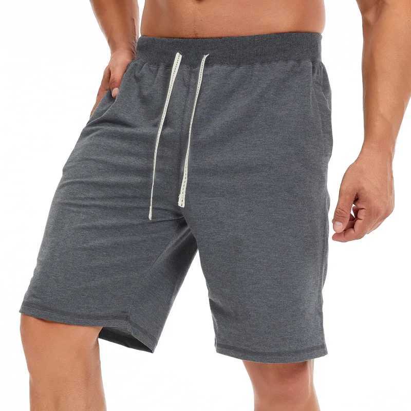 2024 Summer Mens casual pants fashion loose plus size cargo shorts Mens sports quarter pantsX240921