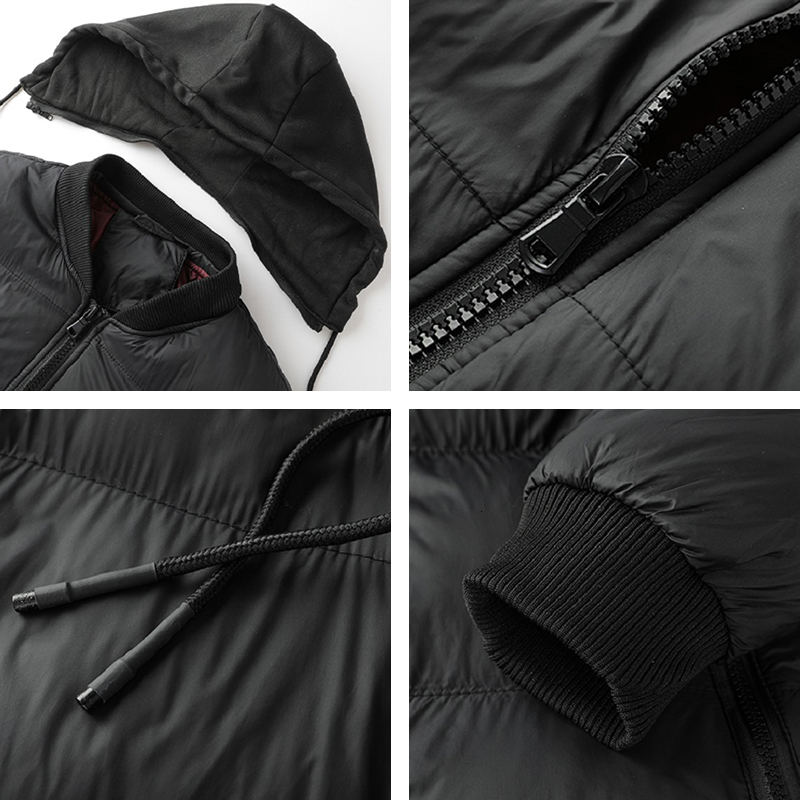 New Men Winter Warm Waterproof Wind Proof Jacket Coat Autumn Mens Hooded Casual Brand Solid Outwear Parkas Jackets Male