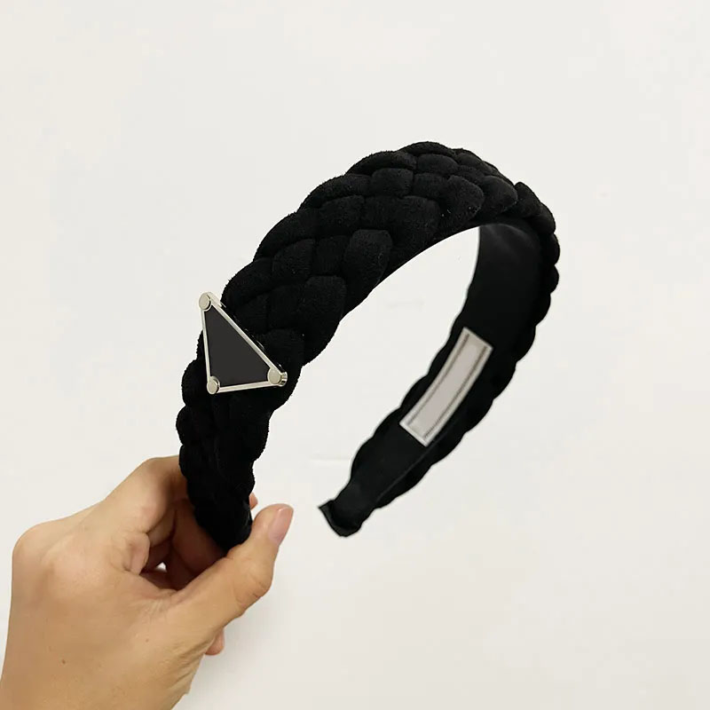 2025 New Designer Headband Big Bowknot For Women Stretch Cross Wide Hairbands Sport Headbands Headwrap Bandana Girls Hair Accessories Jewelr