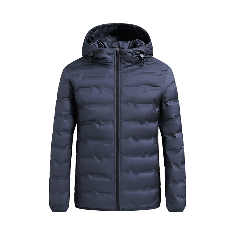Men Warm Thick Hooded Winter Mens Lightweight Casual Breathable Slim Coat High Quality Down Jacket Male