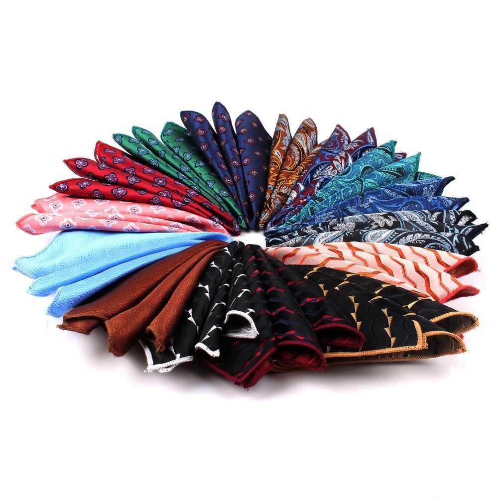 Suits Pocket Square For Men Women Business Floral Chest Towel Hanky Gentlemen Hankies Classic Mens Handkerchief Pocket TowelX240921