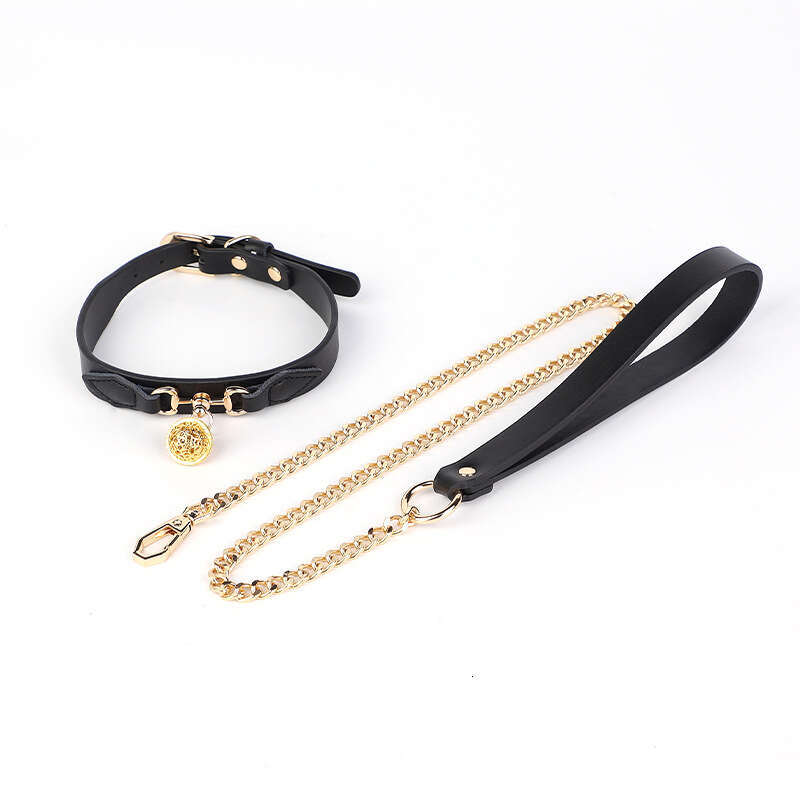 Sex toys SM props Female slave training Traction collar High end bell Sex collar Alternative adult products