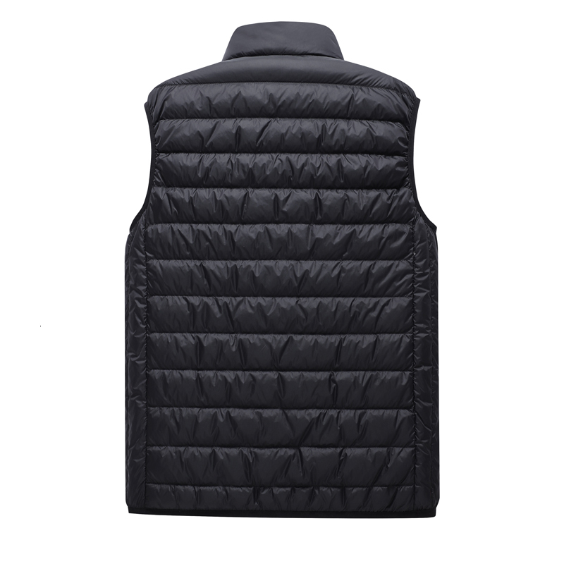 10 Color Down Vest New Winter Warm Windproof Waterproof Sleeveless Jacket Autumn Men Casual Thicken Waistcoat Man