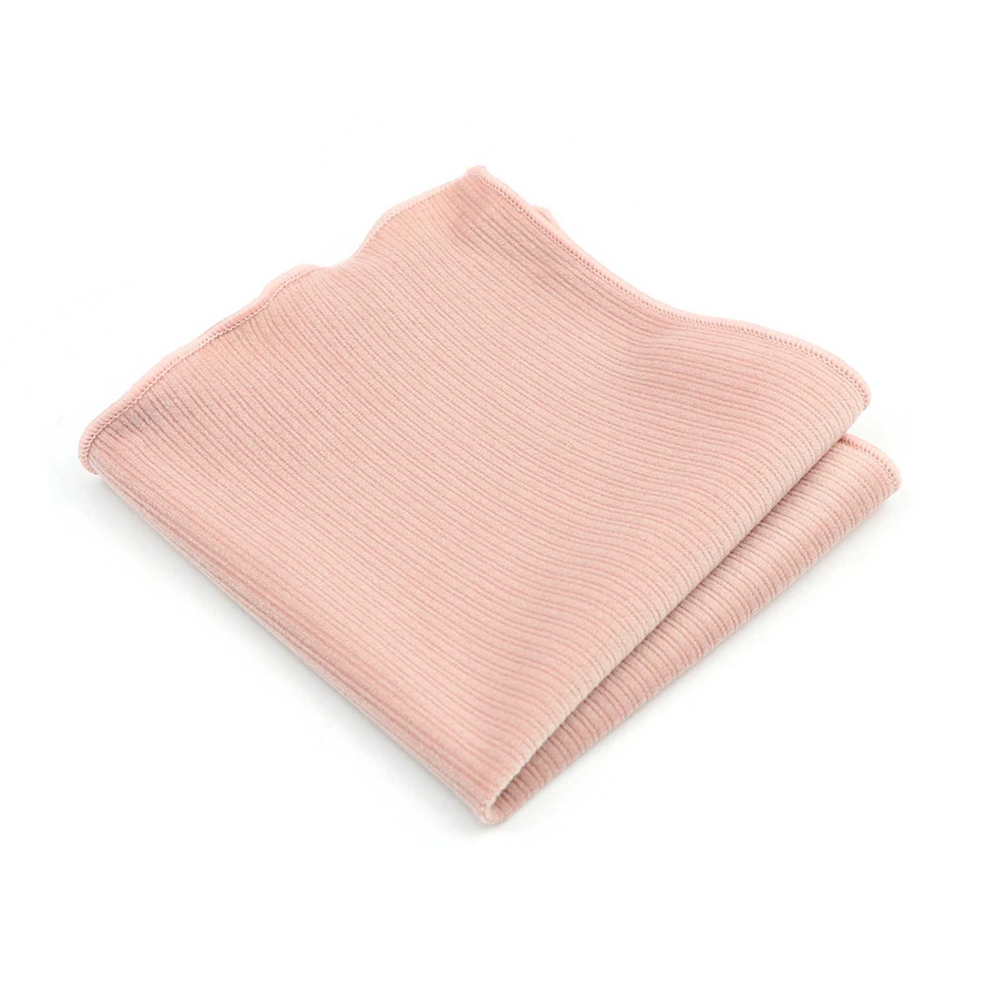 Colorful Solid Handkerchiefs Mens Candy Color Vintage Soft Downy Suede Hankie 100%Cotton Black Pocket Square Dinner AccessoriesX240921