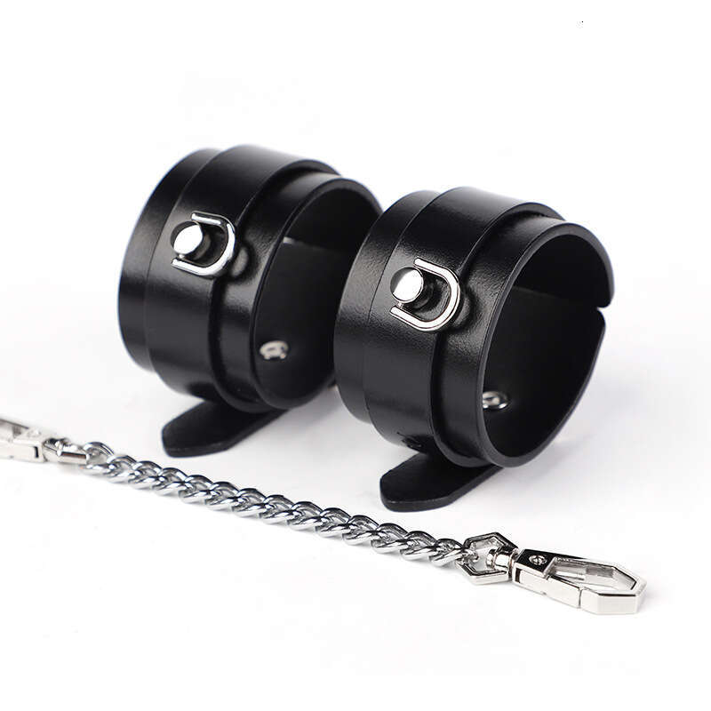 High end SM props, horseshoe buckles, leather handcuffs, sex training, cowhide handcuffs, foot cuffs, alternative adult sex toys