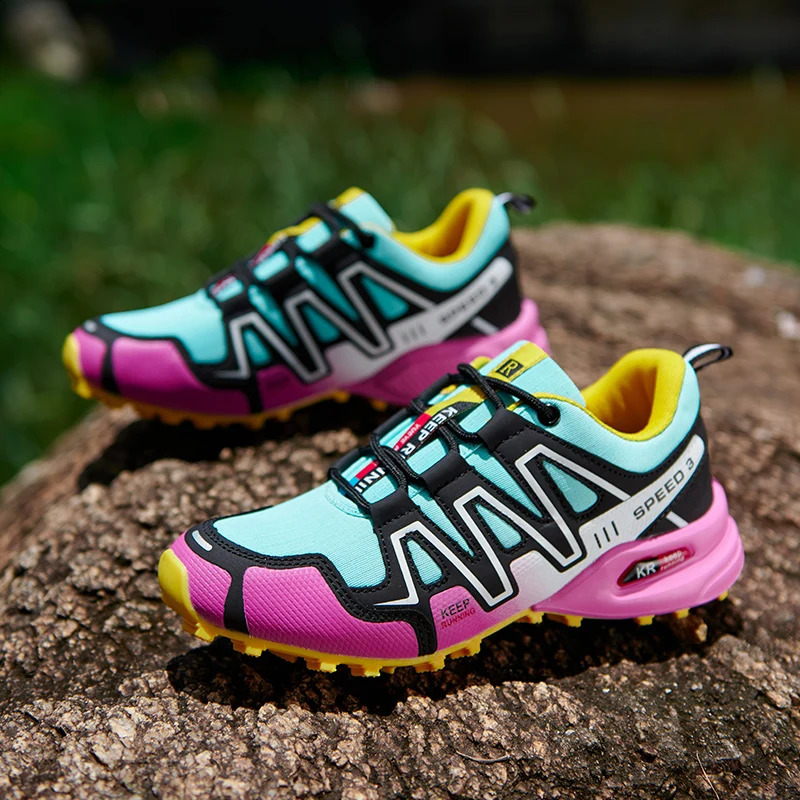 Womens Lightweight Hiking Tennis Comfortable Non-Slip Trekking Trails Shoes Outdoor Walking Sneakers 241101
