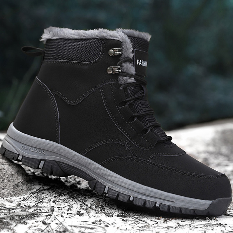 Men's Snow Women's Platform Plus Sneakers Fashion Waterproof Casual free shipping Outdoor Shoes Winter Fur Warm Ankle designer boots Big Siz