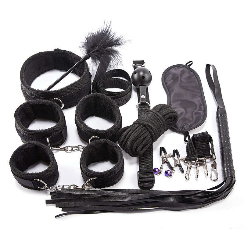 Cross border hot selling SM prop set, ten piece ribbon set, BDSM training, female slave, torture equipment, alternative adult sexual products