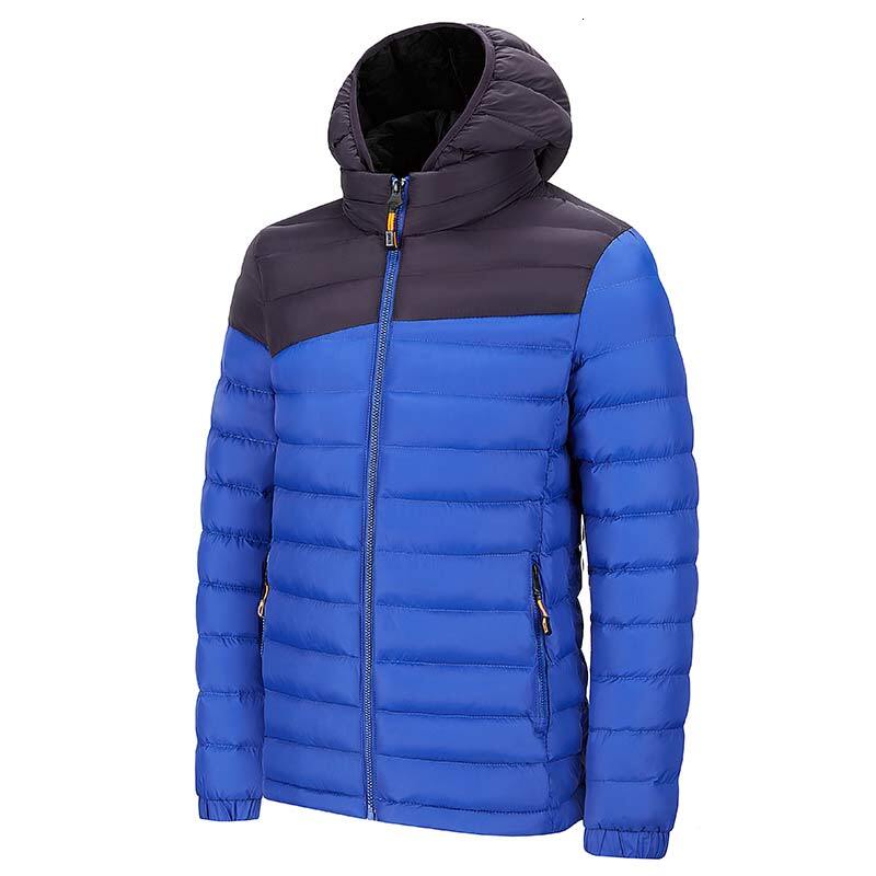 Men Fashion Autumn Winter Mens Thick Warm Waterproof Hooded Parkas Jacket Coat Man Casual Brand Windproof Jackets Male