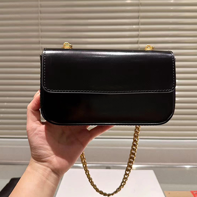 Designer Fashion Women's Corss Body Shoulder Bags 2024 Luxury Baguette Exquisite Temperament High Quality Genuine Leather Portanle Women Bags
