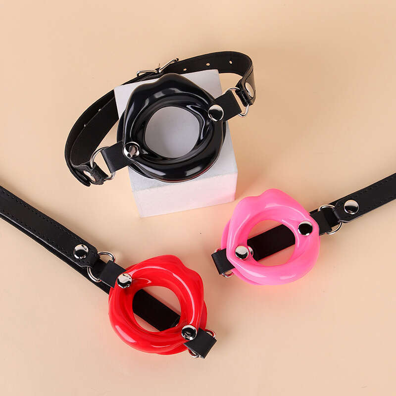 Sex toys SM props forced deep throat mouth sex mouth plug SM silicone mouth ball alternative adult products hair replacement