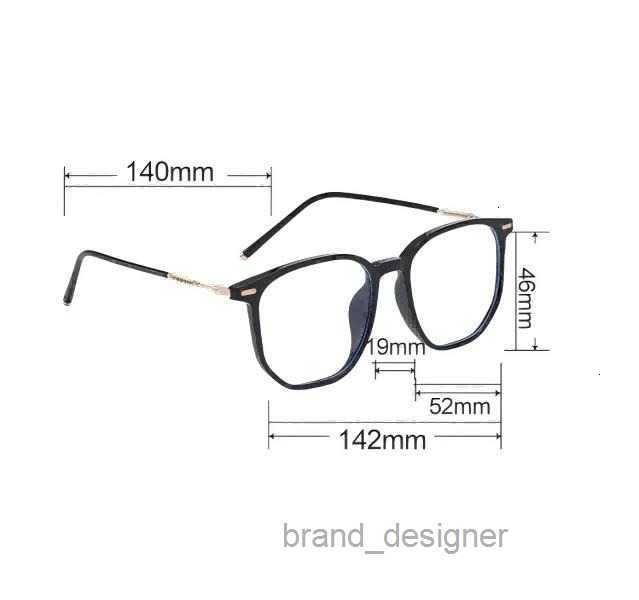 Ladies Designer Sunglasses 2024 New Anti Blue Light Glasses Frame Finished Product Home Same Green Free shipping