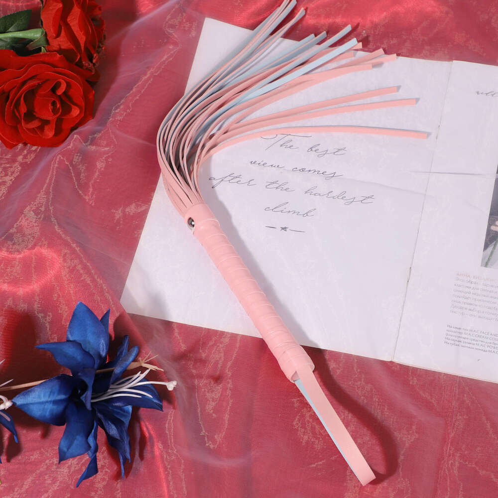 SM sex props training and entertainment, leather whip, macaron sex toy, small whip, alternative sexual fetish, SP torture equipment, adult products