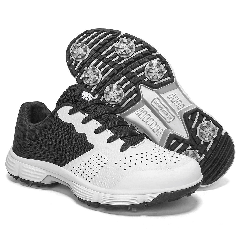 ddmytiger 613 unisex casual outdoor shoes men's golf shoelaces studded sneakers C ddmythur