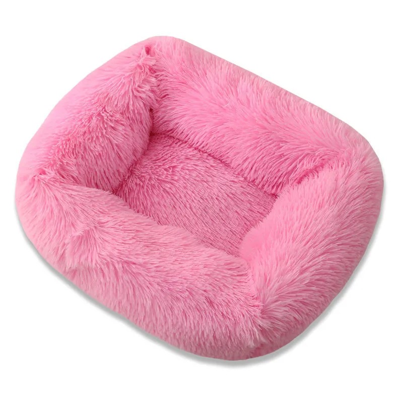Super Soft Dog Plush Cat Mat Cats Nest For Large Dogs Bed Labradors House Round Cushion Pet Product Supplies
