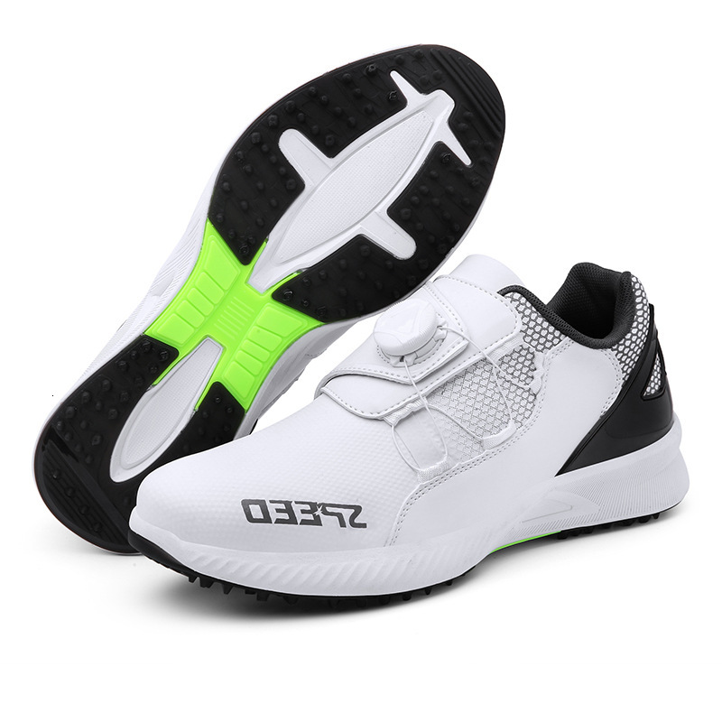 ddmytiger Golf for women breathable automatic rotating lace up casual shoes couple style fixed nail men and women's sports shoes C ddmythur