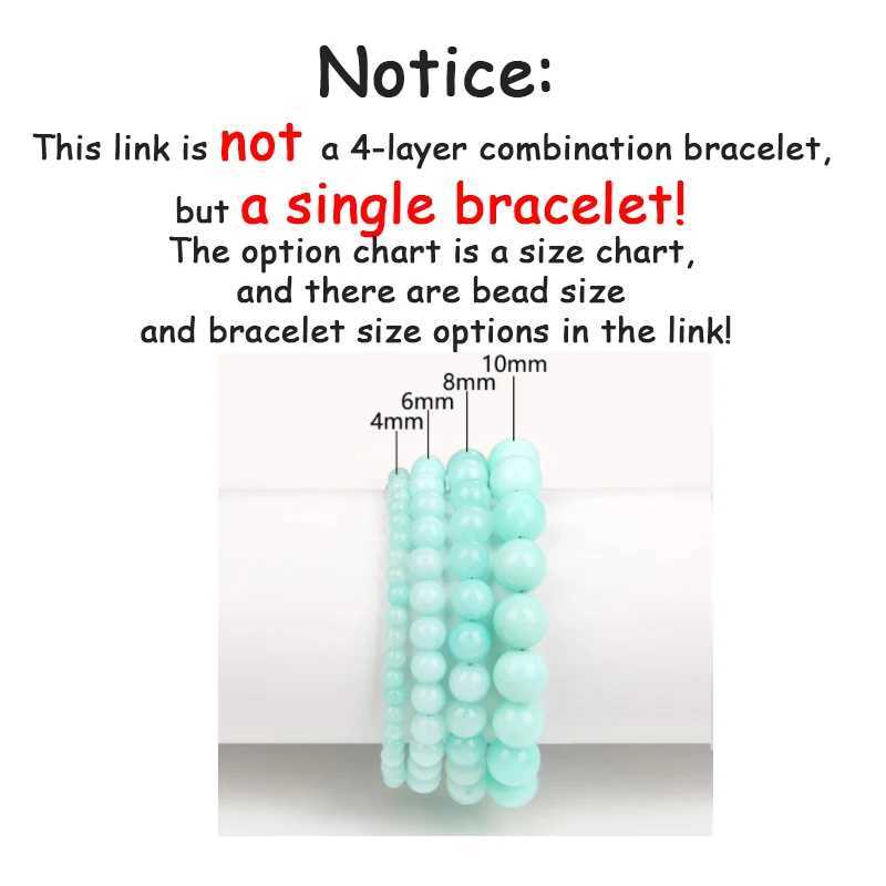 4 6 8 10 MM Beads Bracelet Natural Stone Stretch Bracelets For Women Men Lapis Lazuli Moss Agate Lava Bangle Yoga Jewelry 1PCX240921
