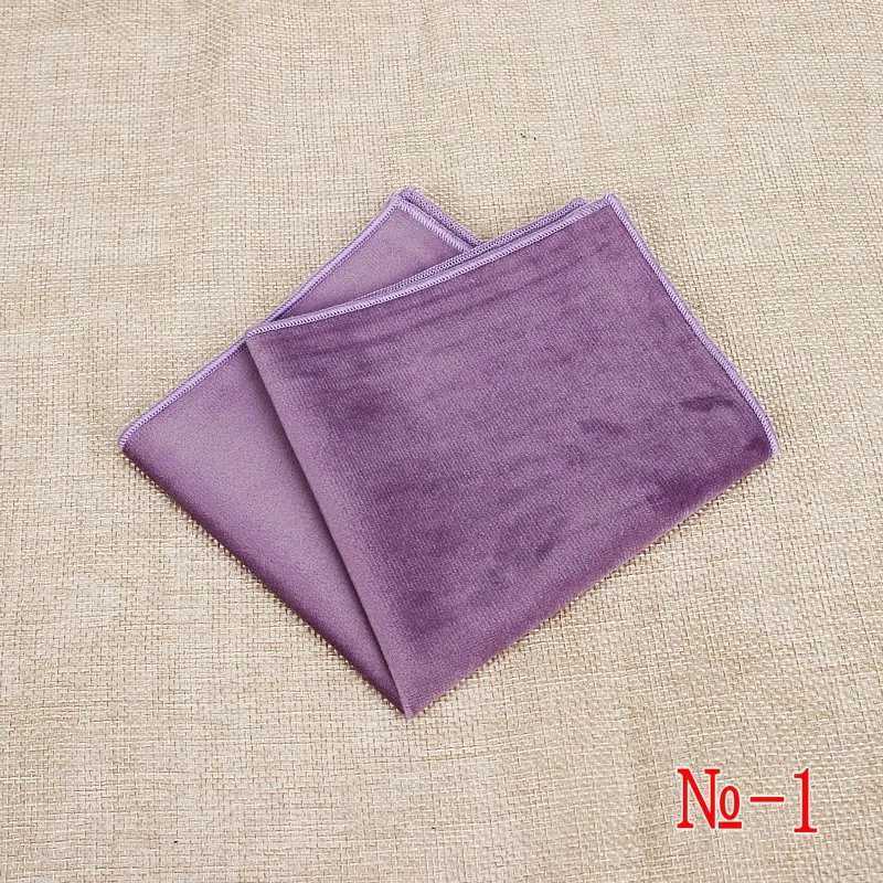 New Fashion Pocket Square Green Red Navy Solid Handkerchief 23*23cm Conduory Vintage Hanky Suits Mens Wedding Pocket HankiesX240921