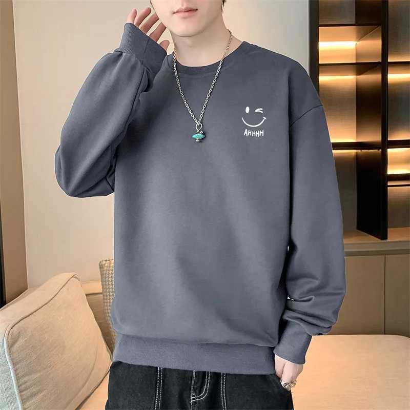 New autumn and winter long sleeved mens sweater underwear mens round neck zipper sweater W240921