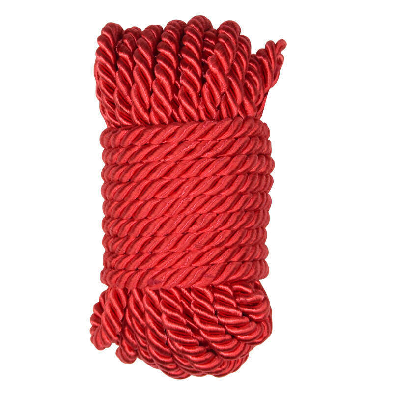 Binding and binding SM props multi-color polyester silk rope 10 meters fun binding rope training female slave adult products