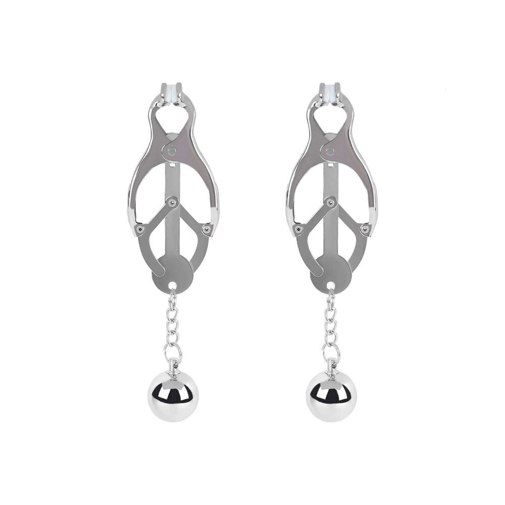 Cross border New SM Sex Toys Metal Gravity Ball Milk Clip Weight Pendant Milk Clip SM Adult Products Wholesale