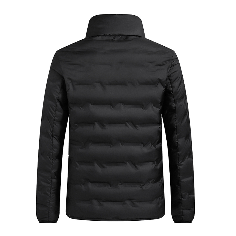 Men White Duck Warm Thick Stand Collar Mens Lightweight Breathable Coat Casual High Quality Down Jacket