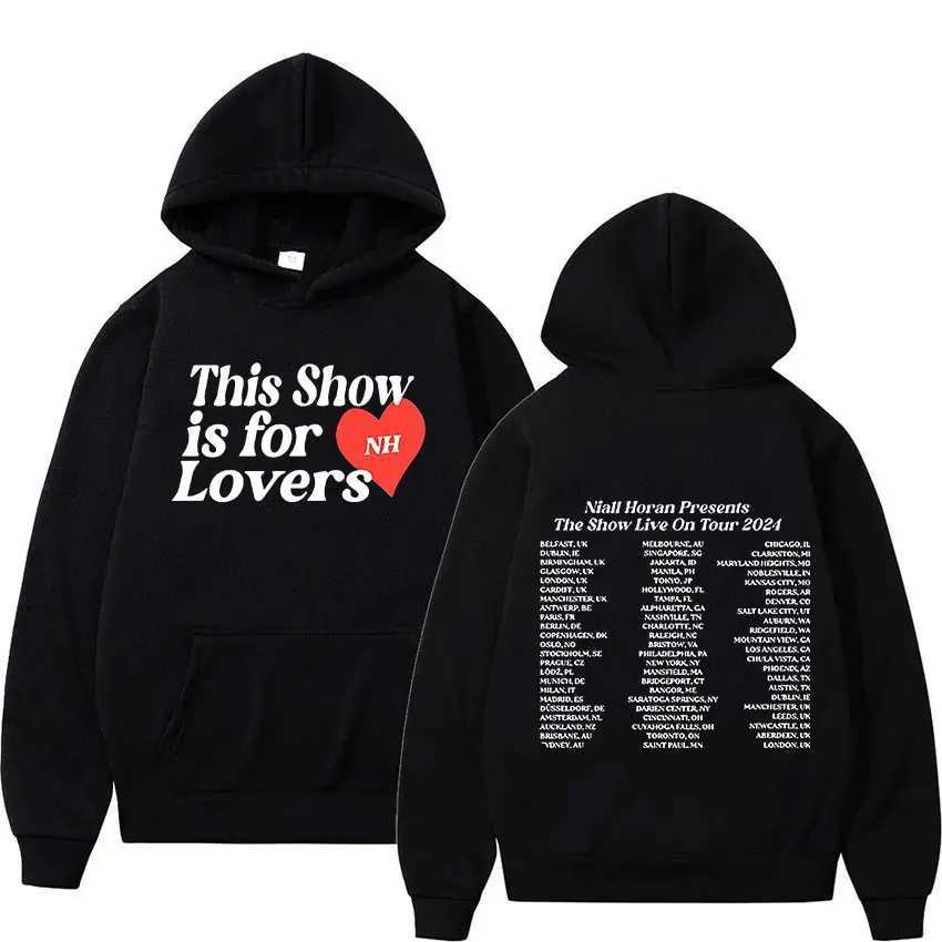 Niall Horan The Show Live on Tour 2024 new album Hoodie mens casual fashion high-quality oversized sportswear streetwear W240921